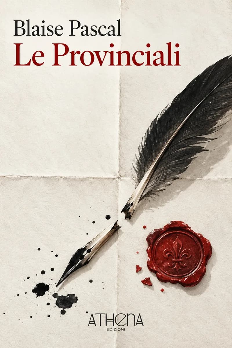 Le Provinciali di Blaise Pascal – copertina Edizioni Athena