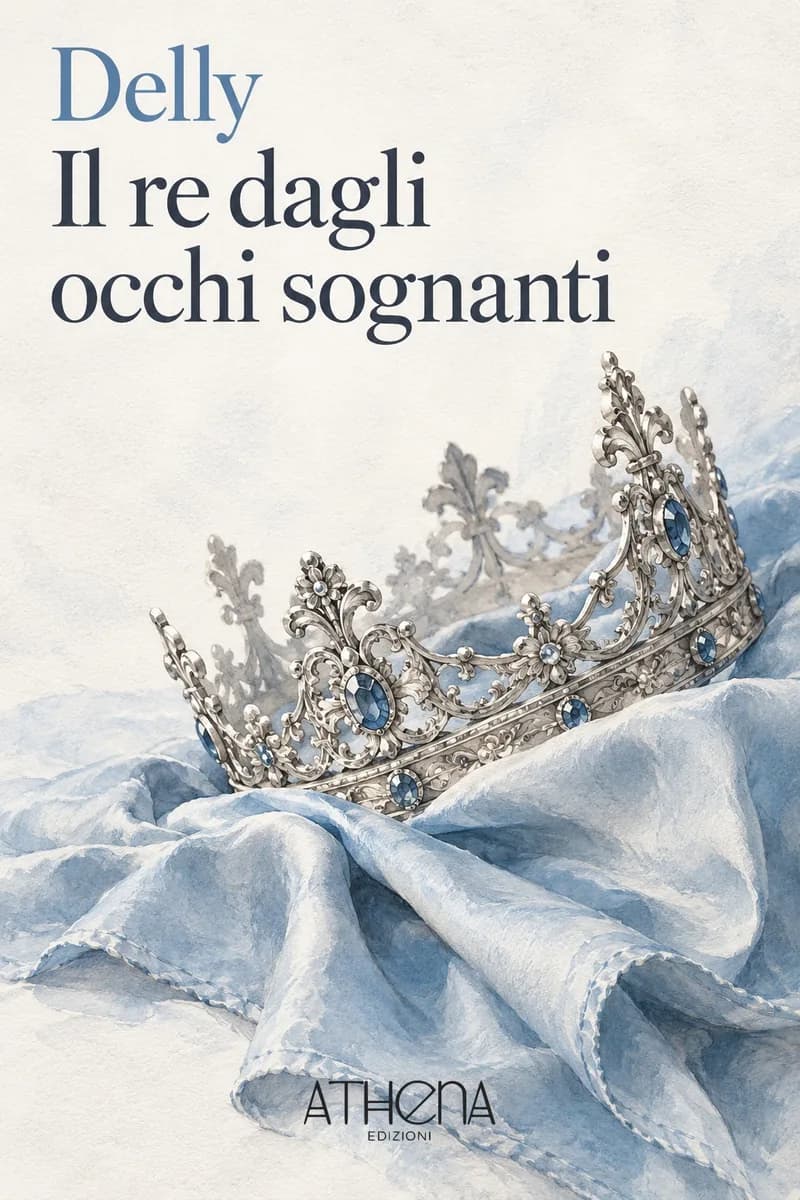 Il re dagli occhi sognanti di Delly – copertina Edizioni Athena