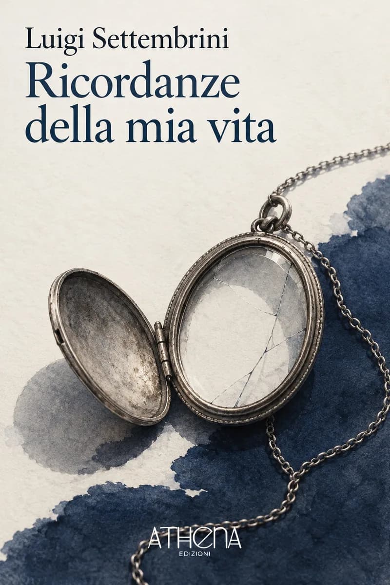Ricordanze della mia vita di Luigi Settembrini – copertina Edizioni Athena