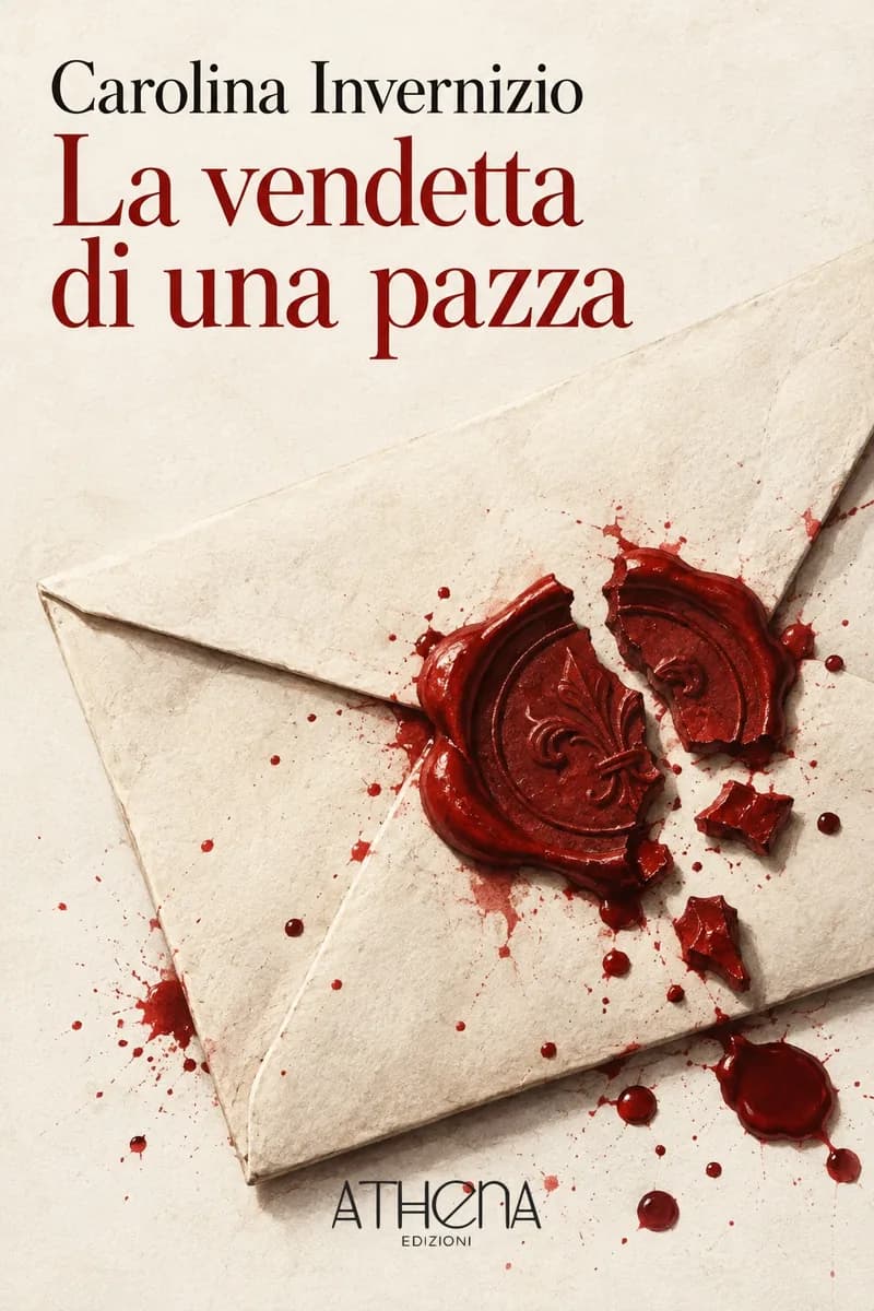 La vendetta di una pazza di Carolina Invernizio – copertina Edizioni Athena