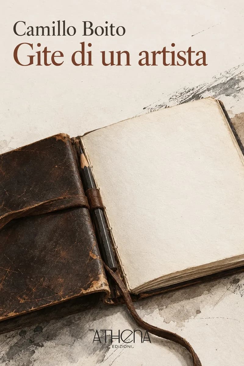 Gite di un artista di Camillo Boito – copertina Edizioni Athena